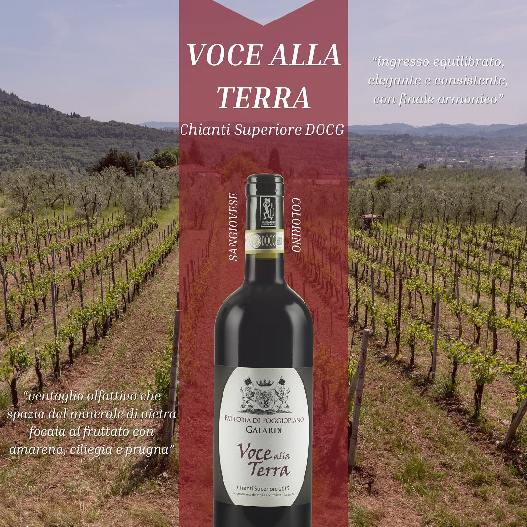 『Voce alla terra』赤ワイン